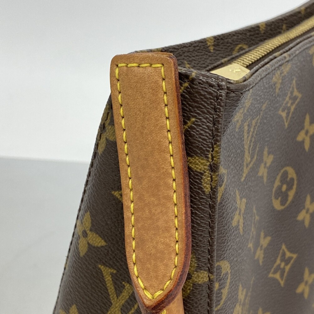 LOUIS VUITTON Brown Monogram Looping MM Shoulder Bag - Picture 10 of 11